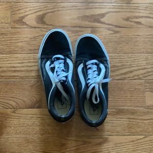 Black and white vans!!!